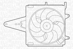 Magneti Marelli 069422202010 - Ventilátor motora