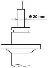 KYB 3338041 - Tlmič pruženia -