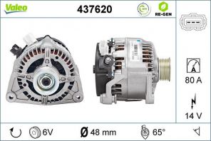 Valeo 437620 - Alternátor -
