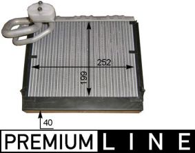 Mahle AE 106 000P - Výparník