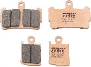 TRW MCB828SV - Brzdové platničky -
