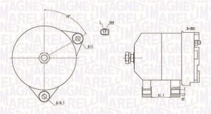 Magneti Marelli 063731915010 - Alternátor -