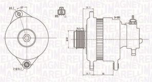 Magneti Marelli 063731899010 - Alternátor -
