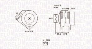 Magneti Marelli 063731976010 - Alternátor -