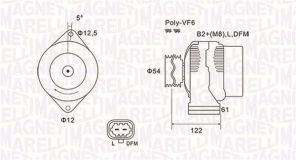 Magneti Marelli 063732005010 - Alternátor -