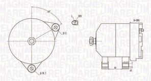 Magneti Marelli 063731913010 - Alternátor -
