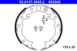 ATE 03.0137-3045.2 - Parkovacia brzda -