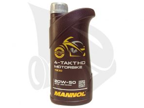 Mannol 4-Takt Motorbike HD 20W-50 - Motorový olej 4T - 1L