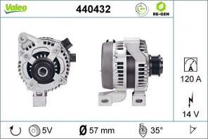 Valeo 440432 - Alternátor -