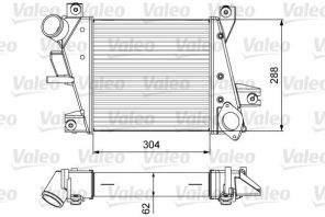Valeo 818360 - Chladič plniaceho vzduchu -
