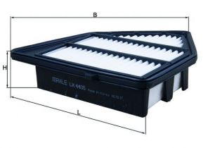 Knecht LX 4405 - Vzduchový filter