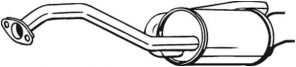 Bosal 163-057 - Zadný tlmič -
