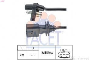 Facet 9.0759 - Snímač generátor impulzov, kľukový hriadeľ