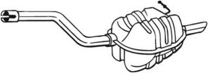 Bosal 220-003 - Zadný tlmič -