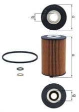 Knecht OX 1158D - Olejový filter -