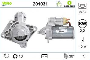 Valeo 201031 - Štartér -