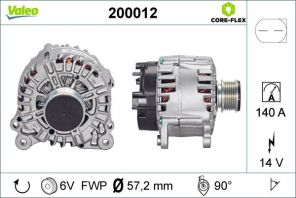 Valeo 200012 - Alternátor -