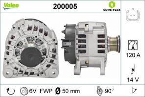 Valeo 200005 - Alternátor -