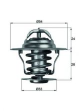 Mahle TX 11 92D - Termostat -