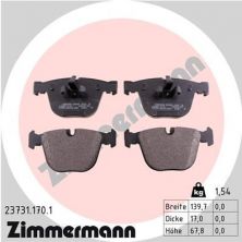 Zimmermann 23731.170.1 - Brzdové platničky -
