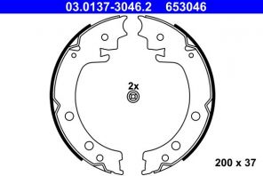 ATE 03.0137-3046.2 - Parkovacia brzda -