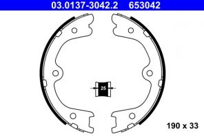 ATE 03.0137-3042.2 - Parkovacia brzda -