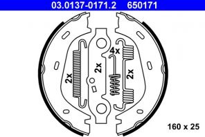 ATE 03.0137-0171.2 - Parkovacia brzda -