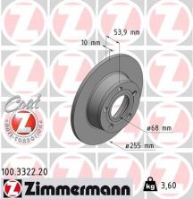 Zimmermann 100.3322.20 - Brzdový kotúč -