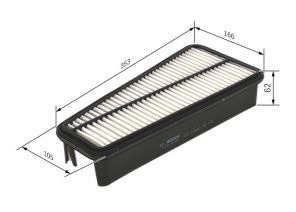Bosch F 026 400 302 - Vzduchový filter -