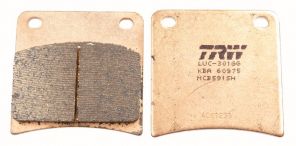TRW MCB591SH - Brzdové platničky -