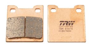 TRW MCB678SH - Brzdové platničky -
