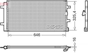 Denso DCN02041 - Kondenzátor