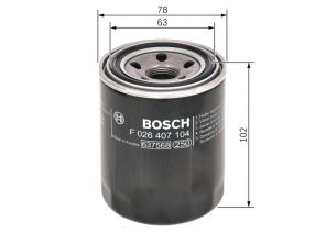 Bosch F 026 407 104 - Olejový filter