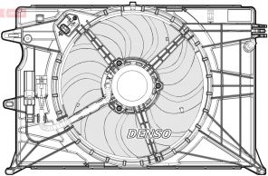 Denso DER09073 - Ventilátor motora