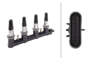 Hella 5DA 358 000-321 - Zapaľovacia cievka