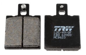 TRW MCB623 - Brzdové platničky -