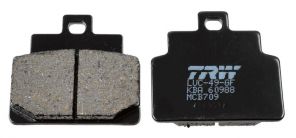 TRW MCB709 - Brzdové platničky -