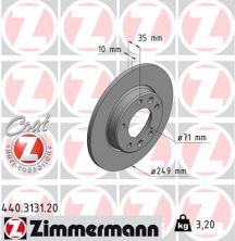 Zimmermann 440.3131.20 - Brzdový kotúč -