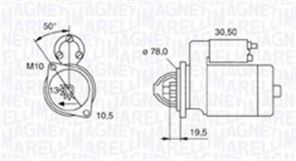 Magneti Marelli 063721158010 - Štartér -