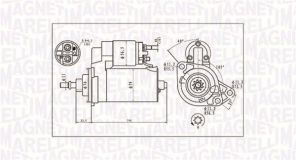 Magneti Marelli 063720713010 - Štartér -