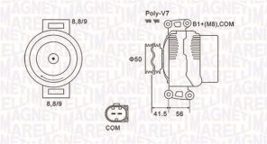 Magneti Marelli 063732108010 - Alternátor -