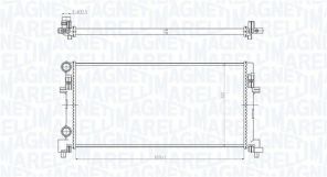 Magneti Marelli 350213166200 - Chladič vody