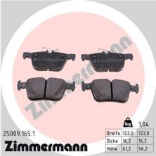 Zimmermann 25009.165.1 - Brzdové platničky -