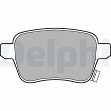 Delphi LP3246 - Brzdové platničky