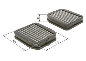 Bosch 1 987 432 512 - Peľový filter