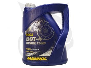 Mannol Brake Fluid DOT-4, 5L - Brzdová kvapalina - 5L