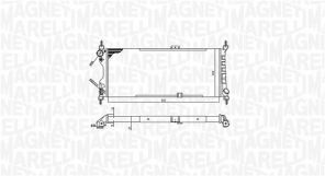 Magneti Marelli 350213588000 - Chladič vody -