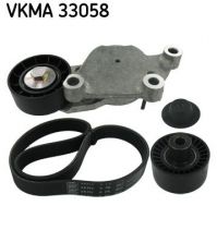 SKF VKMA 33058 - Sada klinového rebrovaného remeňa -