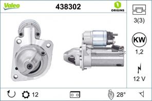 Valeo 438302 - Štartér -