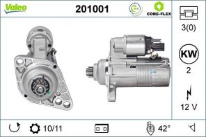Valeo 201001 - Štartér -